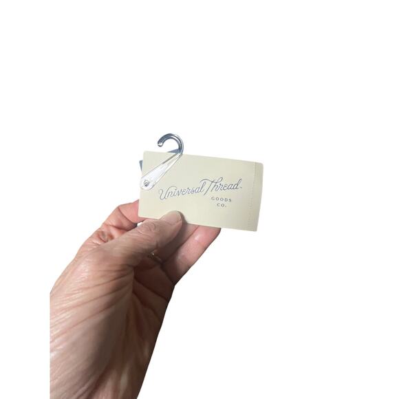 Universal Thread Black Wool Blend Fedora Hat NWT Adjustable Wide Brim - Picture 4 of 8